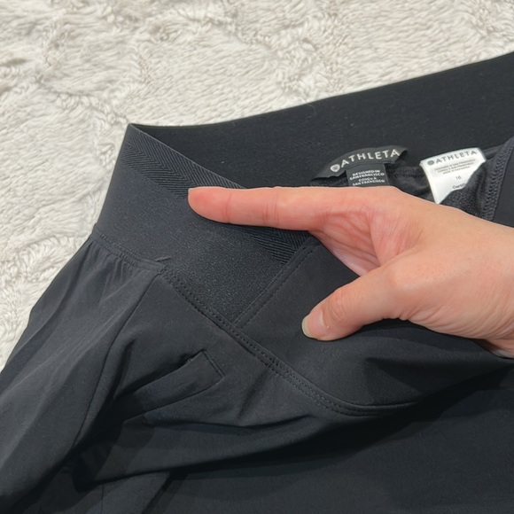 Athleta - Brooklyn Heights Black Skort - Size 16 - Picture 11 of 15